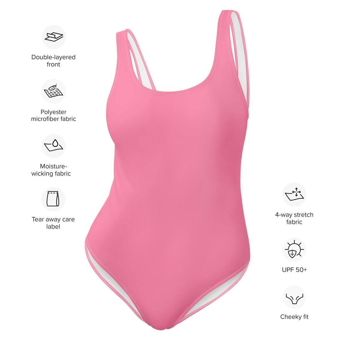 FLORIDA ECO ONE PIECE SWIMSUIT - PINK SODA - PINKCOLADA