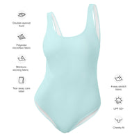 FLORIDA ECO ONE PIECE SWIMSUIT - POWDER BLUE - PINKCOLADA