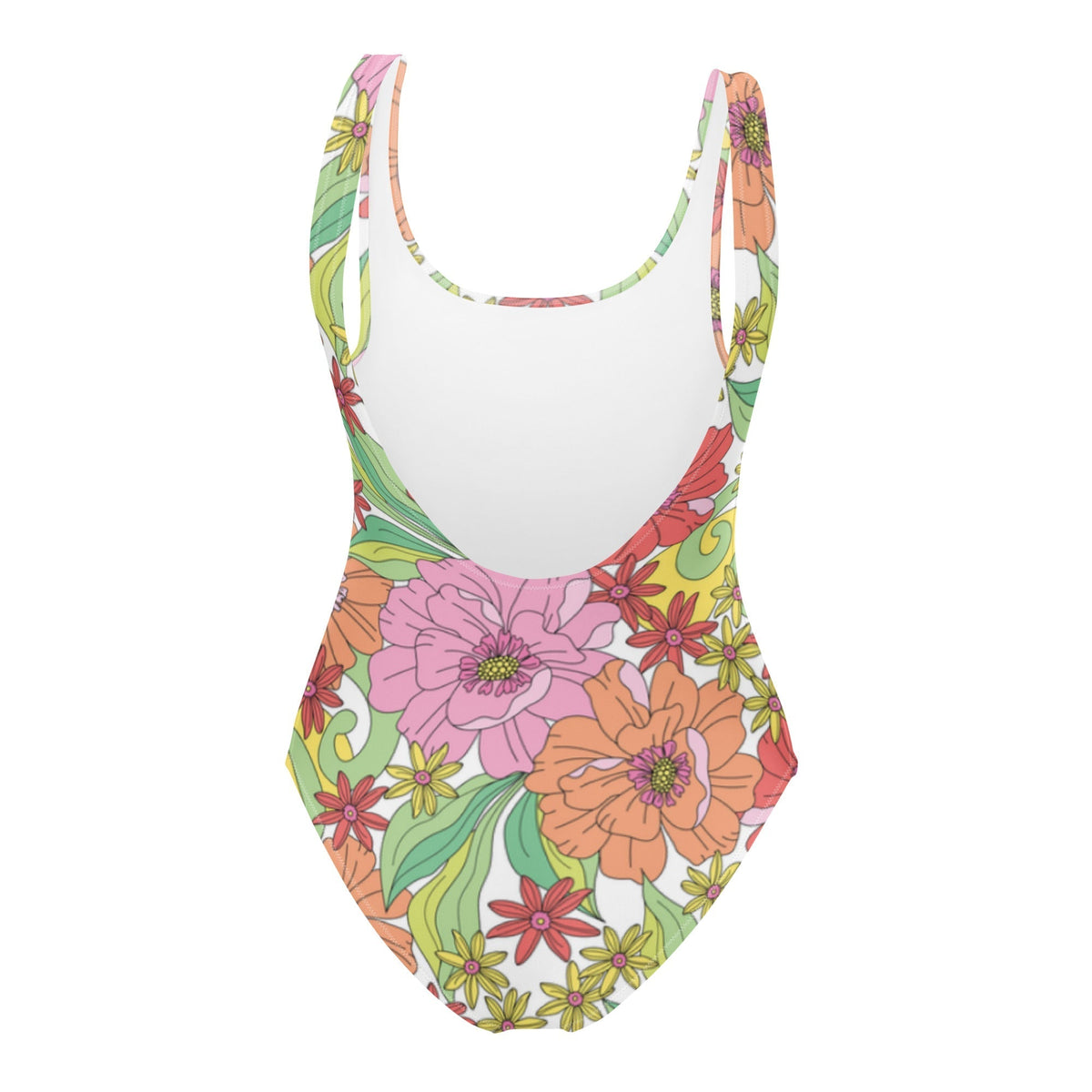 FLORIDA ECO ONE PIECE SWIMSUIT - RITA BLOOMS - PINKCOLADA