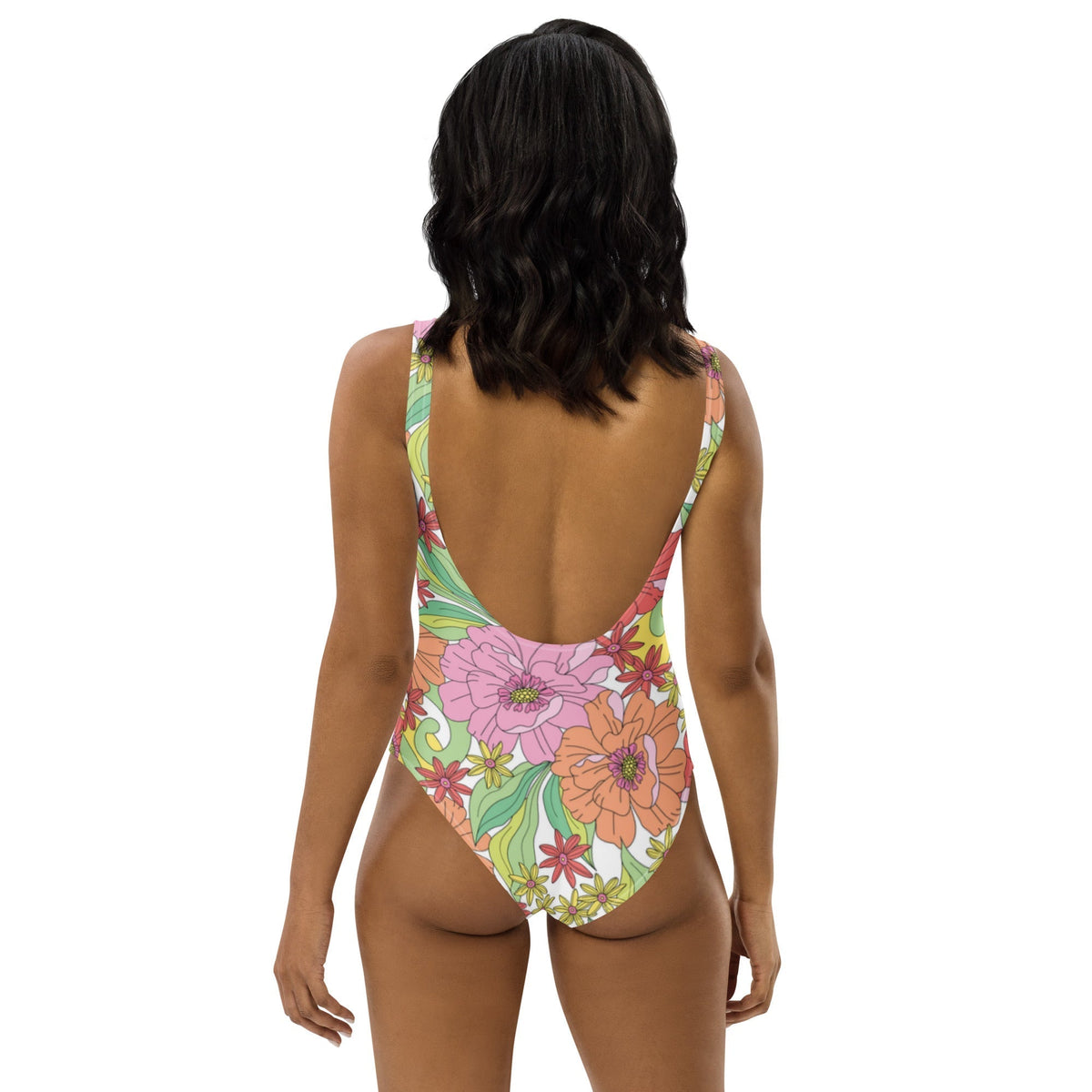 FLORIDA ECO ONE PIECE SWIMSUIT - RITA BLOOMS - PINKCOLADA