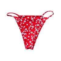 HVAR CHEEKY BIKINI BOTTOM - FLORAL SANGRIA - PINKCOLADA