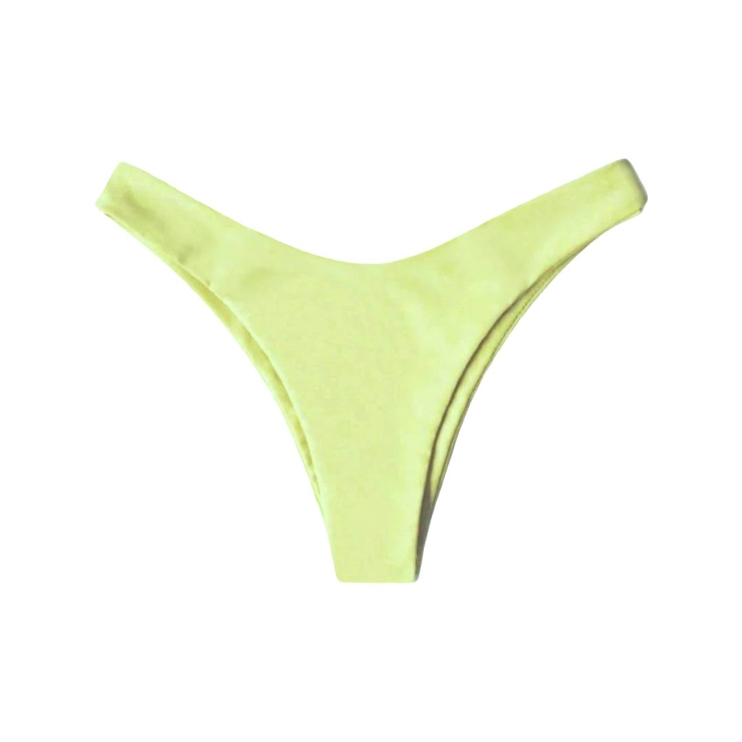 MALDIVES BIKINI BOTTOMS IN AVOCADO GREEN - PINKCOLADA