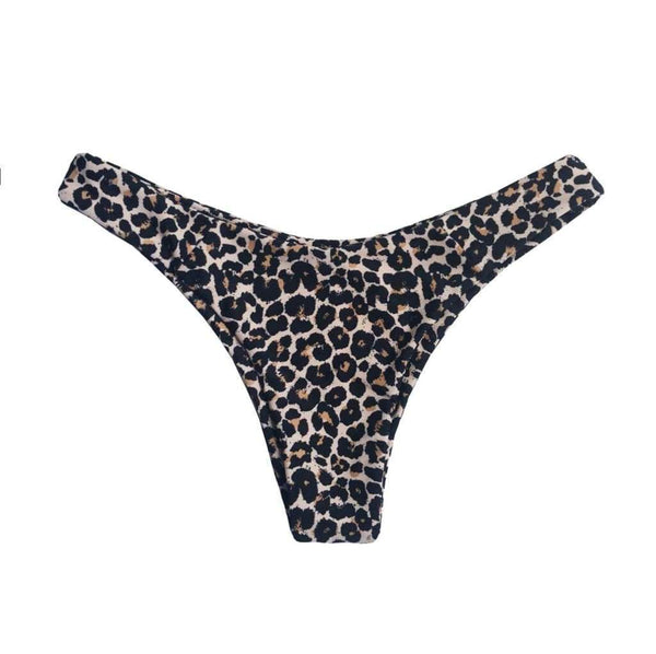 MALDIVES BIKINI BOTTOMS IN CHEETAH - PINKCOLADA