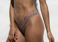 MALDIVES BIKINI BOTTOMS IN MOCHA LEOPARD - PINKCOLADA