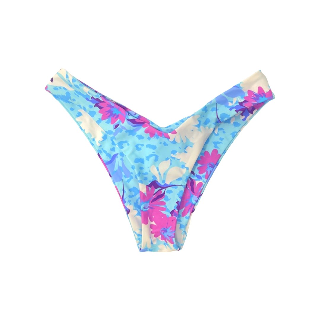 MALDIVES BIKINI BOTTOMS - KANEO BLUE - PINKCOLADA