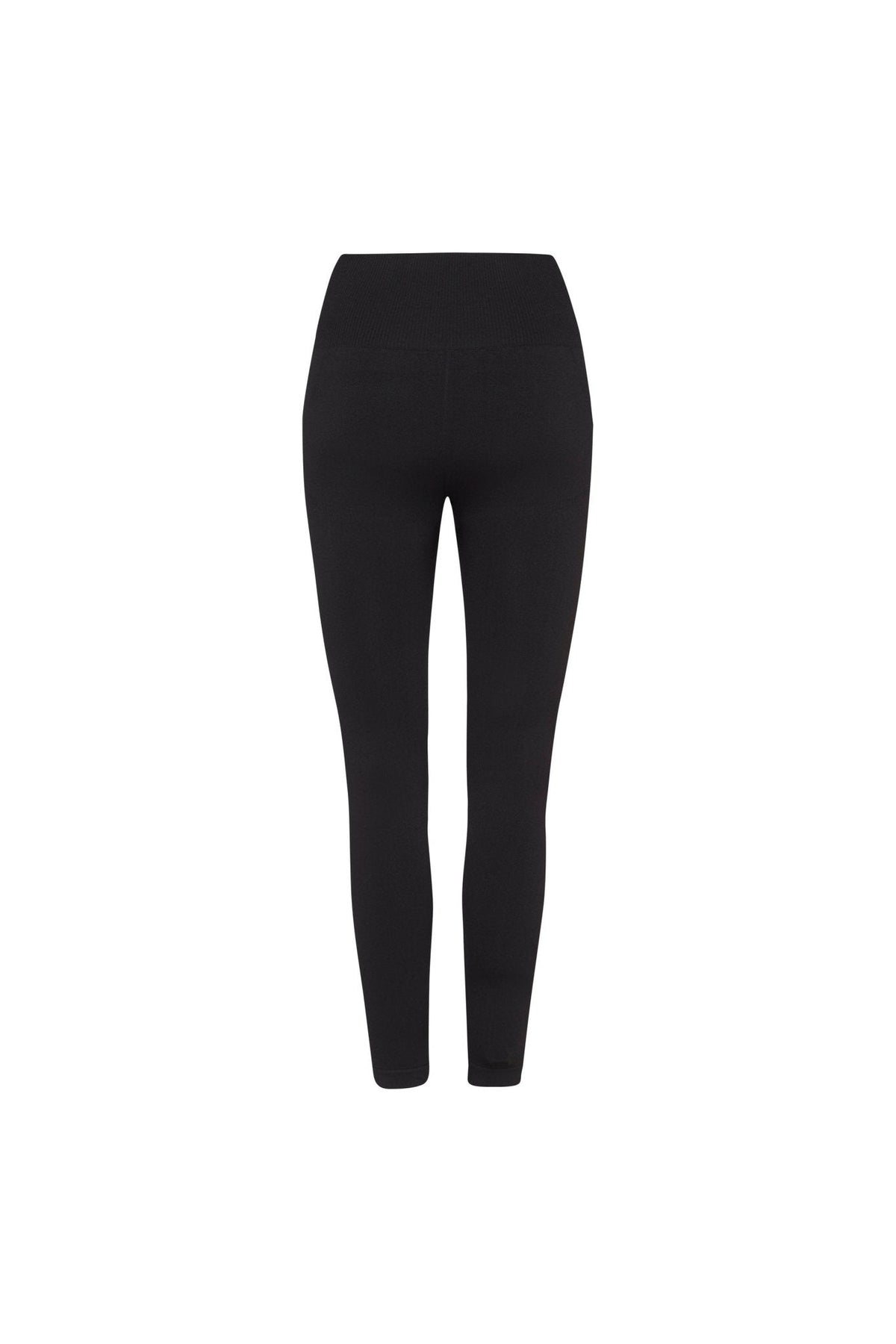 PINKFLEX SEAMLESS LEGGINGS - LIQUORICE BACK - PINKCOLADA