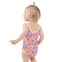 SOFIA KIDS SWIMSUIT | APRICOT GARDEN - PINKCOLADA