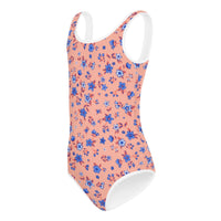 SOFIA KIDS SWIMSUIT | APRICOT GARDEN - PINKCOLADA