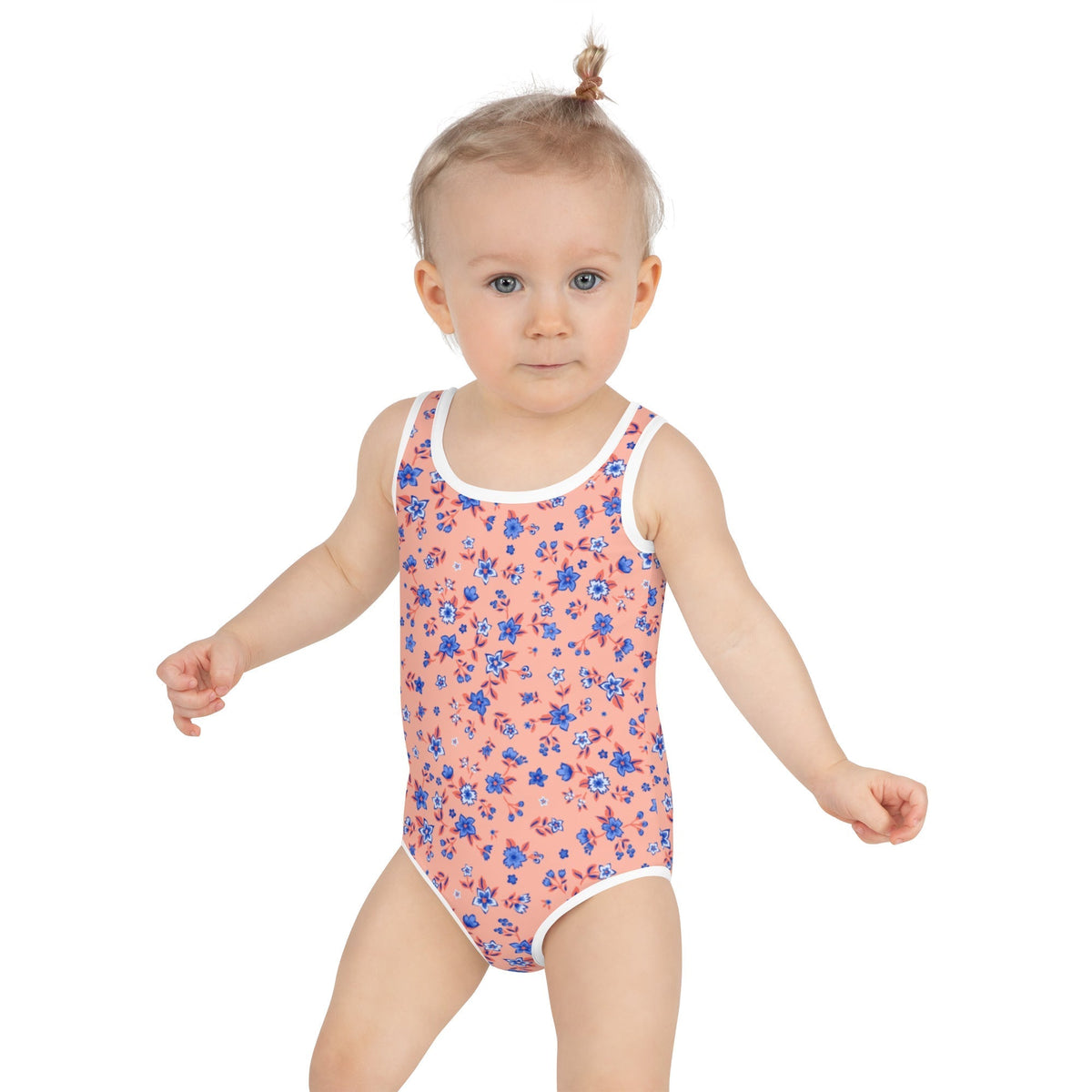 SOFIA KIDS SWIMSUIT | APRICOT GARDEN - PINKCOLADA