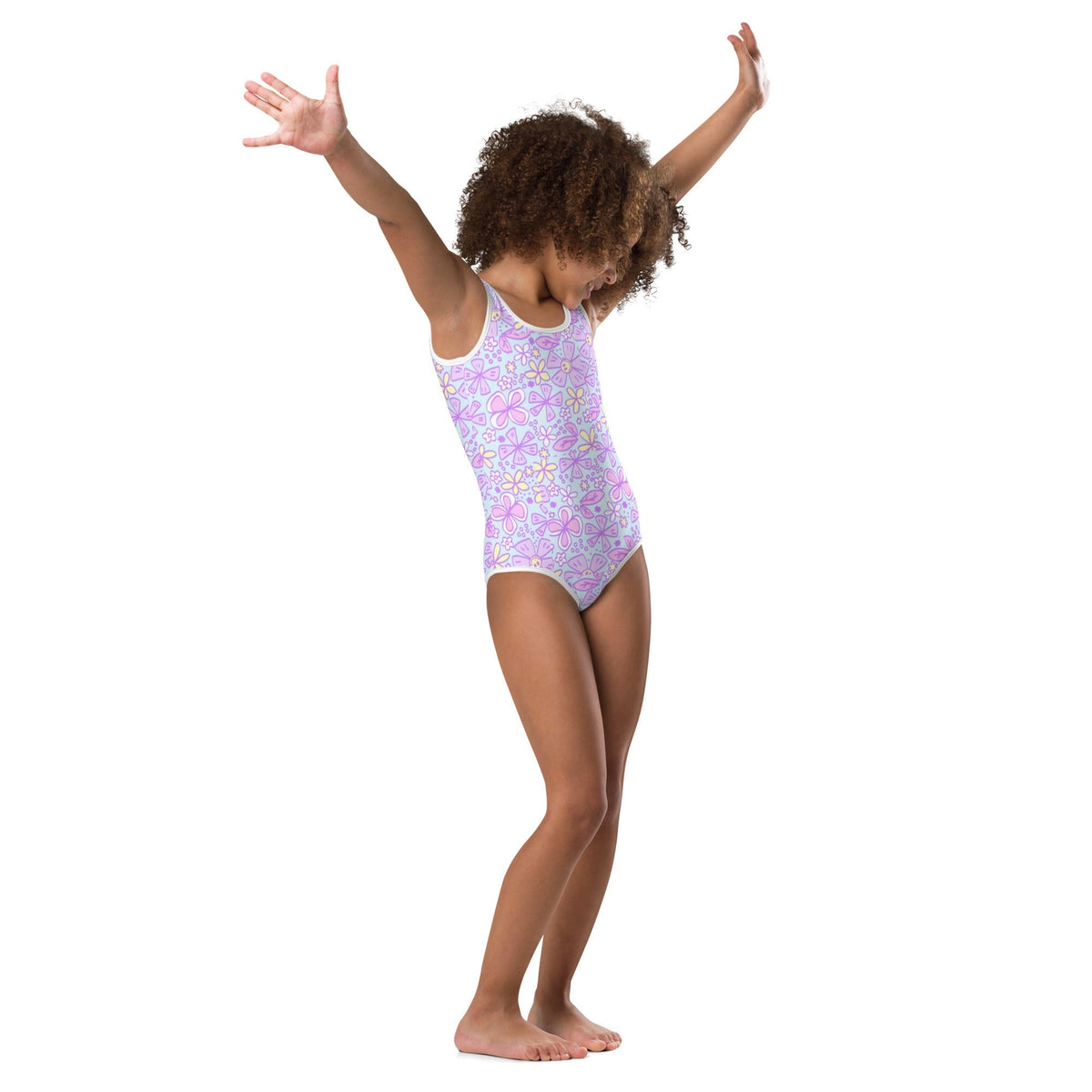 SOFIA KIDS SWIMSUIT | BLOOM WONDERLAND - PINKCOLADA