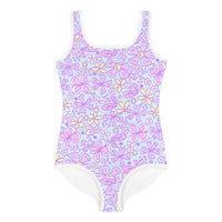 SOFIA KIDS SWIMSUIT | BLOOM WONDERLAND - PINKCOLADA