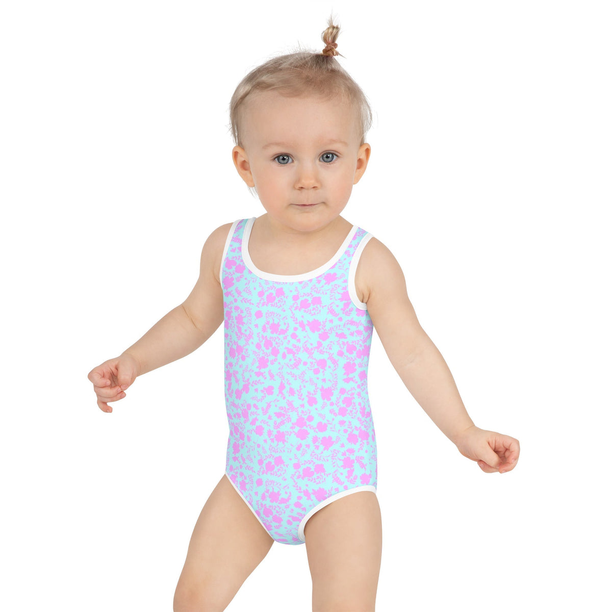 SOFIA KIDS SWIMSUIT | OHRID GARDEN - PINKCOLADA