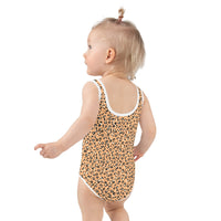 SOFIA KIDS SWIMSUIT | ORANGE LEOPARD - PINKCOLADA