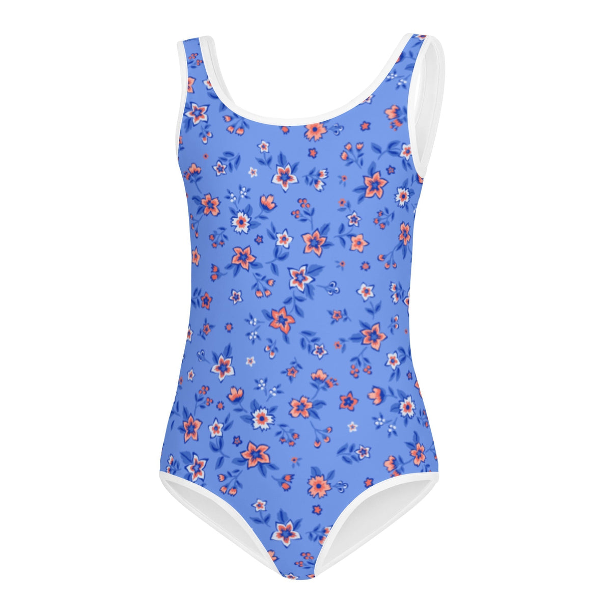 SOFIA KIDS SWIMSUIT | SAPPHIRE FLORALS - PINKCOLADA