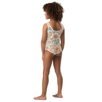 SOFIA KIDS SWIMSUIT | SUNSET GARDEN - PINKCOLADA