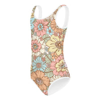 SOFIA KIDS SWIMSUIT | SUNSET GARDEN - PINKCOLADA