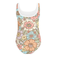 SOFIA KIDS SWIMSUIT | SUNSET GARDEN - PINKCOLADA