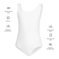 SOFIA KIDS SWIMSUIT | WHITE - PINKCOLADA