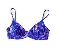 TROPEZ V2 BIKINI TOP IN VIOLET WILD BLOOM