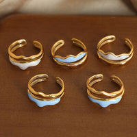 18K Gold-Plated Open Ring