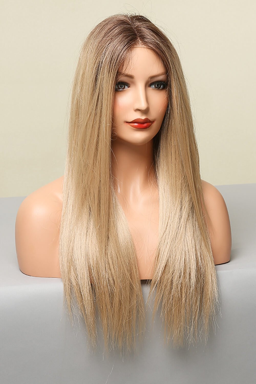 13*2" Lace Front Wigs Synthetic Long Straight 26'' 150% Density - PINKCOLADA-Beauty-100100729684091