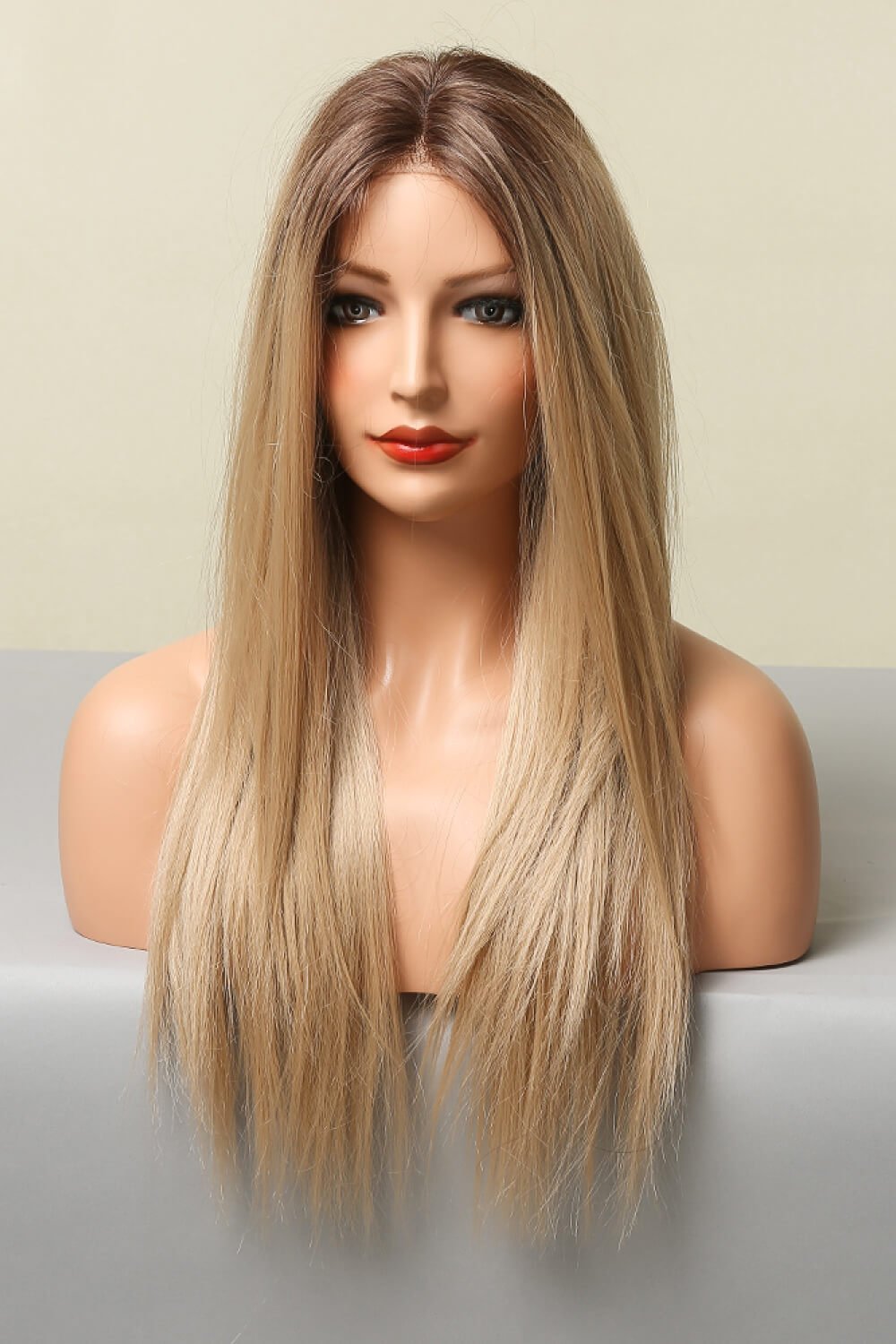 13*2" Lace Front Wigs Synthetic Long Straight 26'' 150% Density - PINKCOLADA-Beauty-100100729684091
