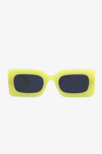 Polycarbonate Frame Rectangle Sunglasses