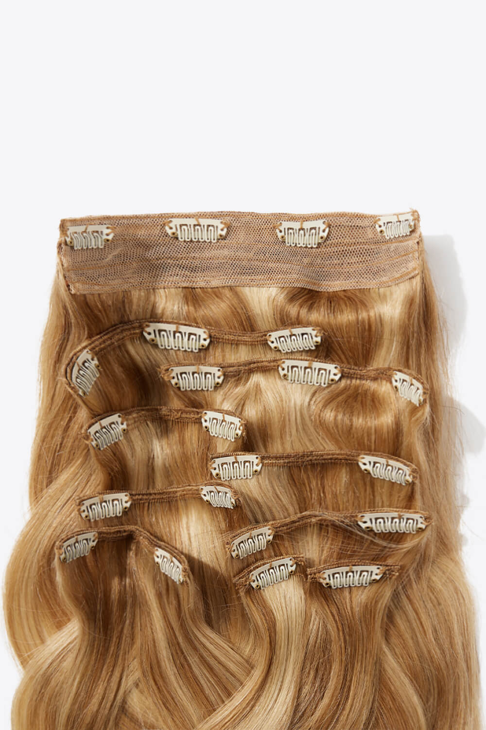 16'' 140g #10 Clip-in Hair Extensions Human Virgin Hair - PINKCOLADA-Beauty-101301394716468