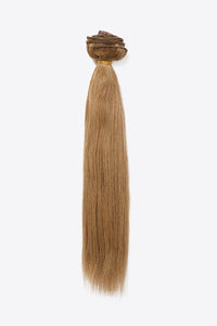 16'' 140g #10 Clip-in Hair Extensions Human Virgin Hair - PINKCOLADA-Beauty-101301394716468