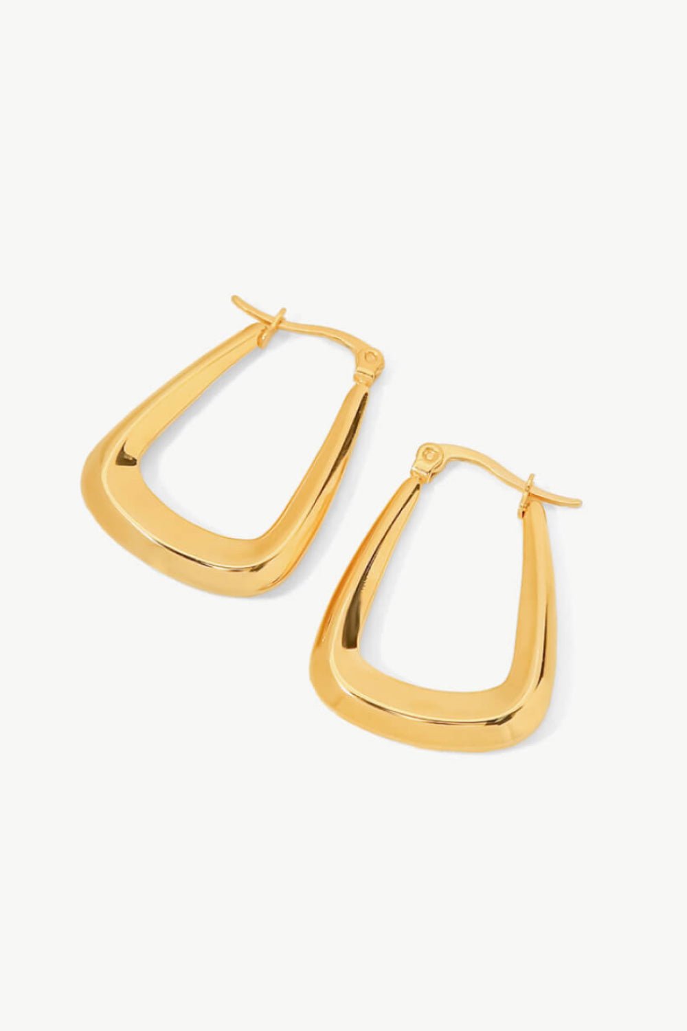 18K Gold-Plated Geometric Earrings - PINKCOLADA--100100622771602