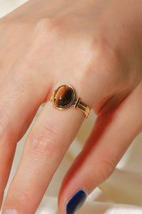 18K Gold Plated Open Ring - PINKCOLADA--100100577924179
