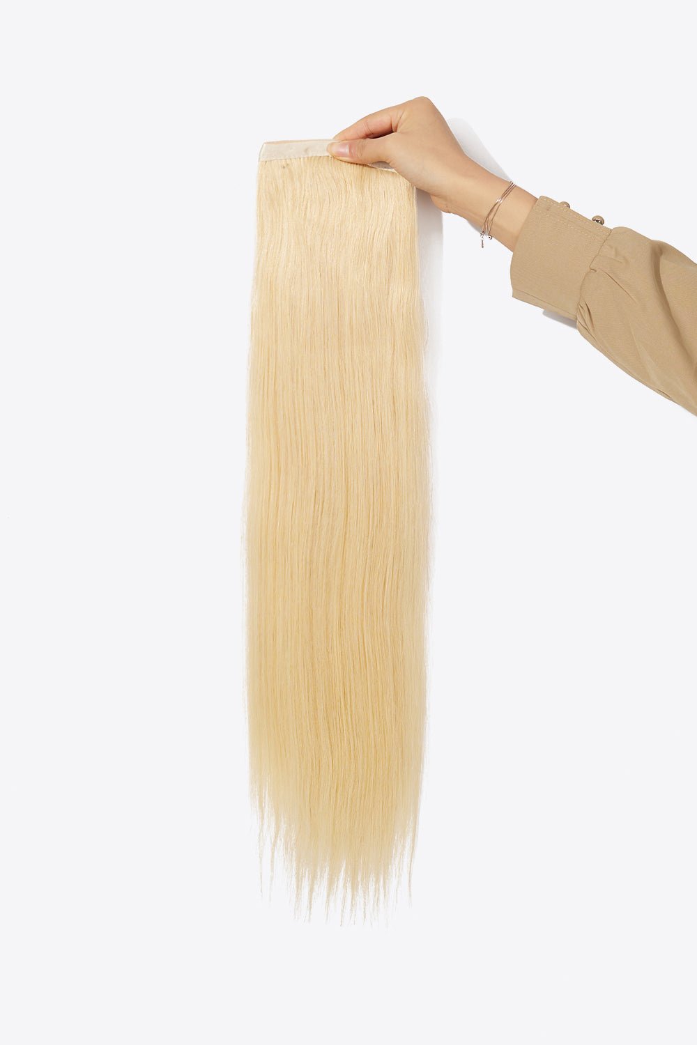 24" 130g Ponytail Long Lasting Human Hair - PINKCOLADA-Beauty-101301484420128