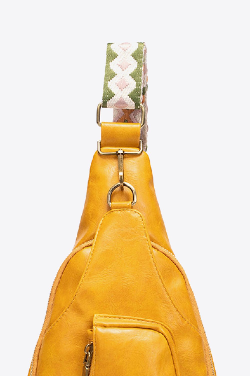 All The Feels PU Leather Sling Bag - PINKCOLADA-Bags-100100000882901