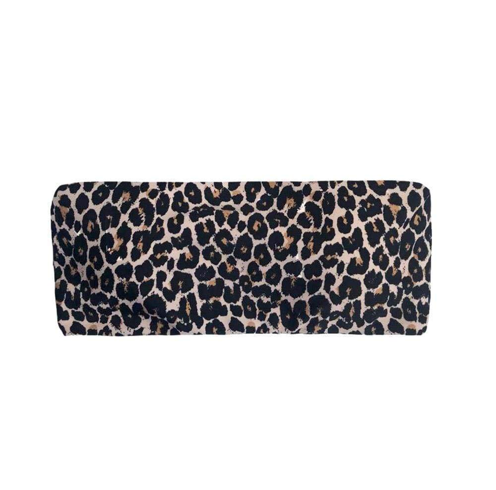 BAUDOUIN BIKINI TOP IN CHEETAH - PINKCOLADA