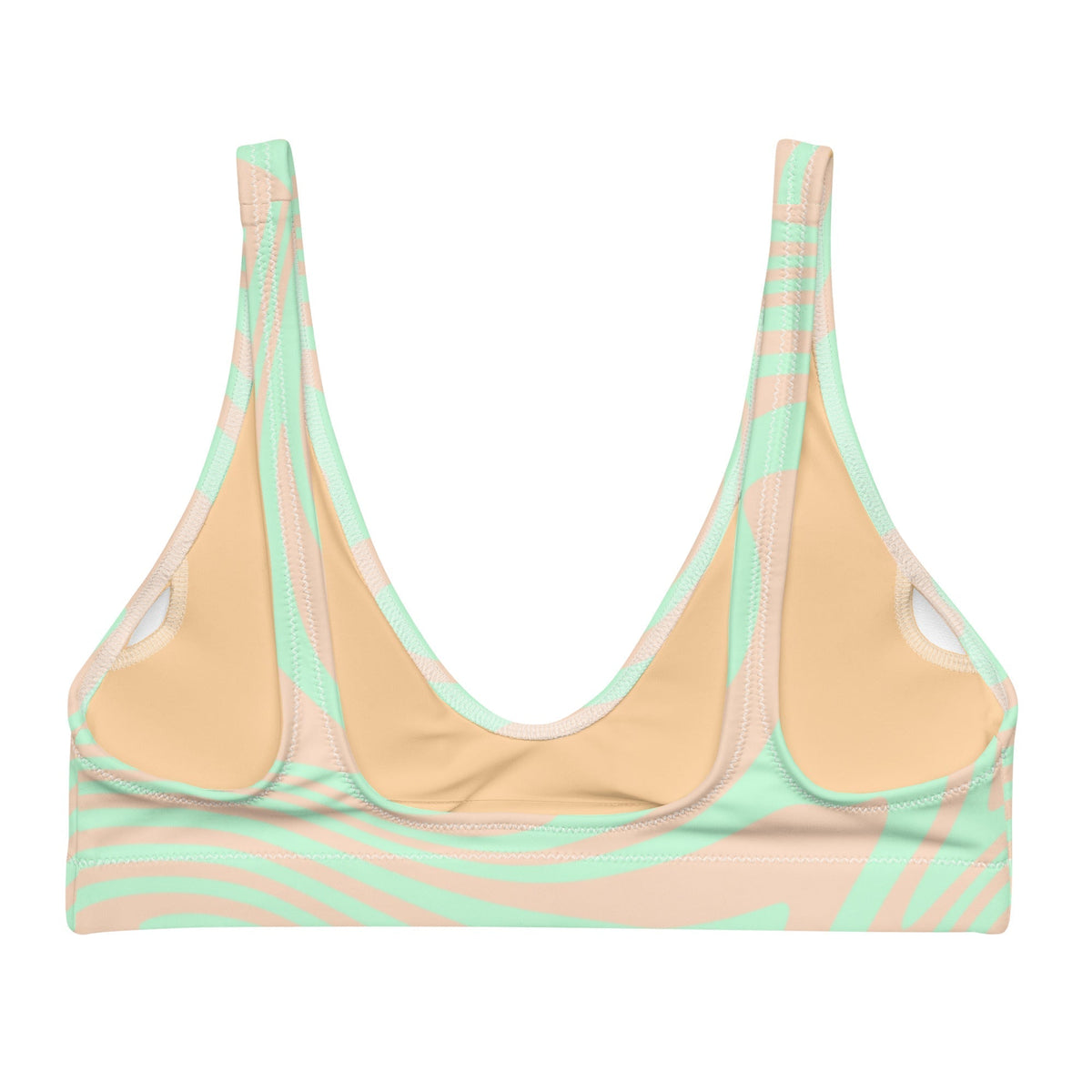 BELLA ECO PADDED BIKINI TOP | LIME SWIRL - PINKCOLADA--5907317_12035