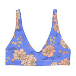 BELLA ECO PADDED BIKINI TOP | MELODY ORANGE - PINKCOLADA