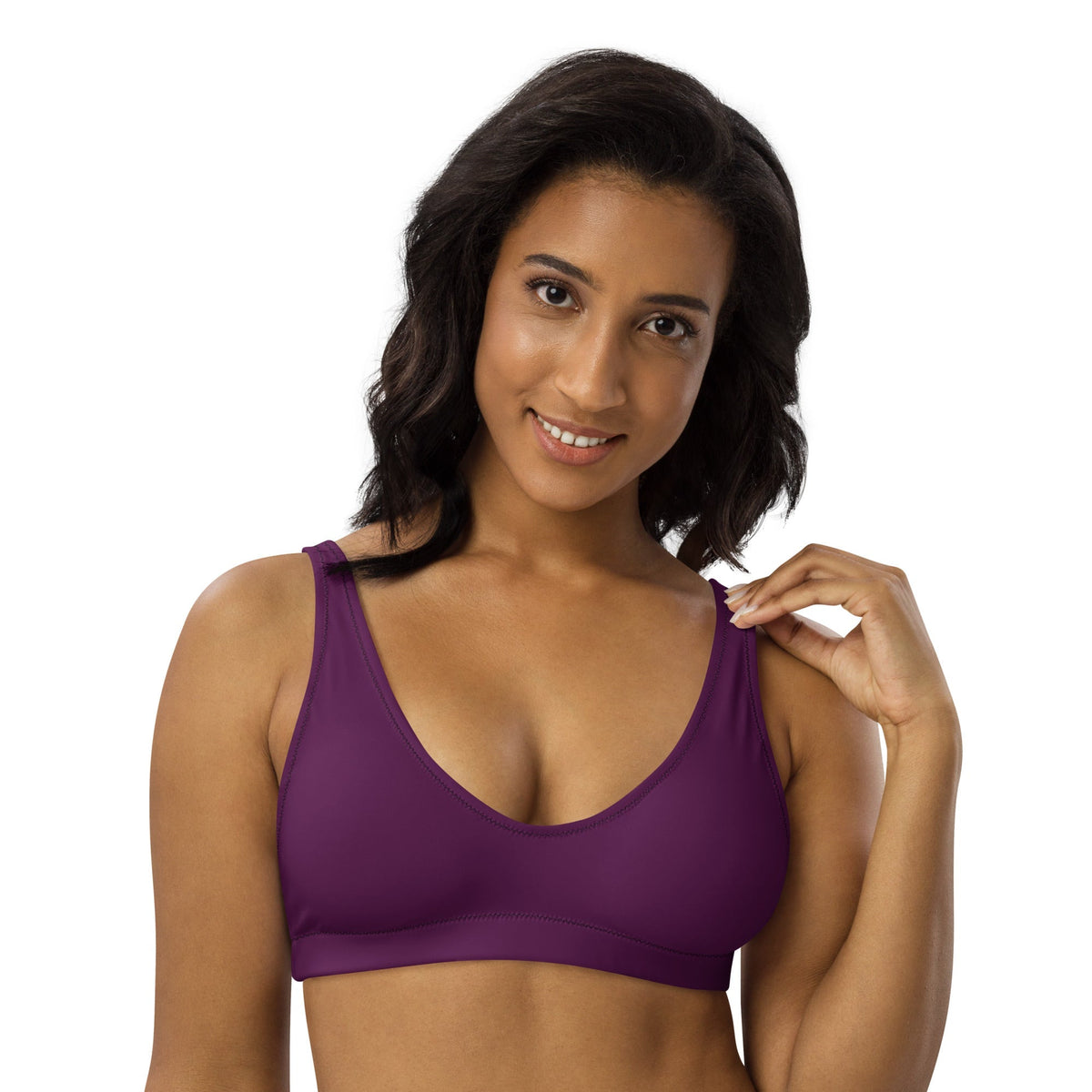 BELLA ECO PADDED BIKINI TOP | PLUM - PINKCOLADA--1244769_12035