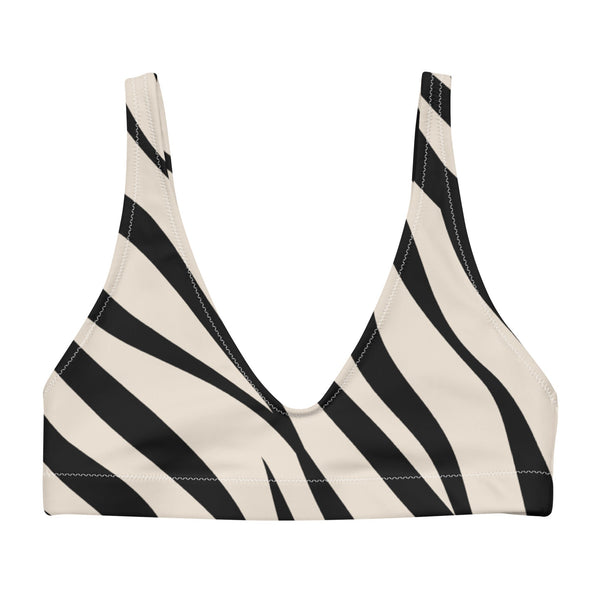 BELLA ECO PADDED BIKINI TOP | SAFARI - PINKCOLADA