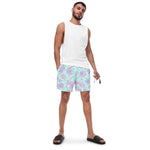 ECO MEN'S SWIM SHORTS | MELODY PURPLE - PINKCOLADA