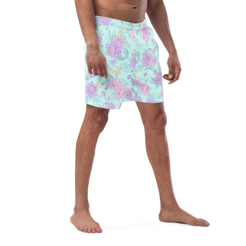 ECO MEN'S SWIM SHORTS | MELODY PURPLE - PINKCOLADA