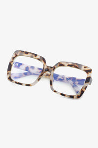 Tortoiseshell Full Rim Square Sunglasses