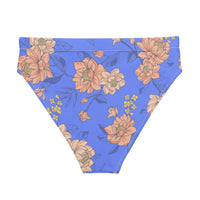 MIAMI ECO HIGH WAISTED BIKINI BOTTOM | MELODY ORANGE - PINKCOLADA