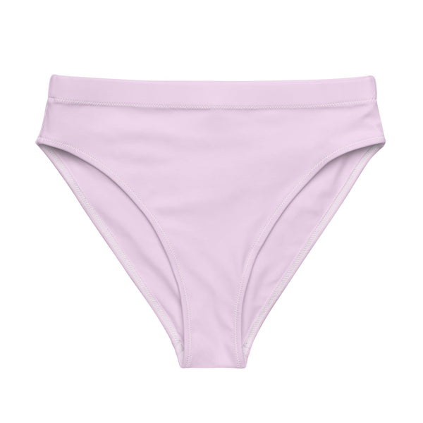 MIAMI ECO HIGH WAISTED BIKINI BOTTOM | PASTEL SELAGO - PINKCOLADA