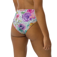 MIAMI ECO HIGH WAISTED BIKINI BOTTOM | TOCHKI GARDEN - PINKCOLADA