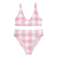 MILA HIGH-WAISTED BIKINI SET - PINKCOLADA