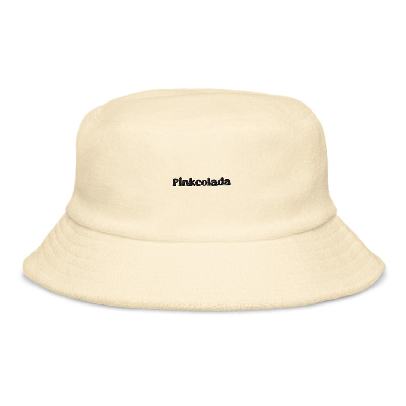 PINKCOLADA TERRY COT BUCKET HAT - PINKCOLADA