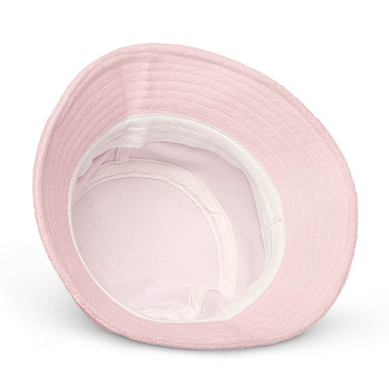 PINKCOLADA TERRY COT BUCKET HAT - PINKCOLADA