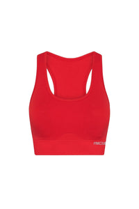 PINKFLEX SEAMLESS CROP TOP - CORAL RED - PINKCOLADA